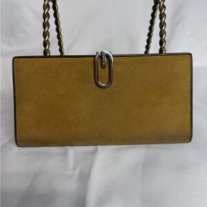 Vintage Gucci wallet suede with callouts